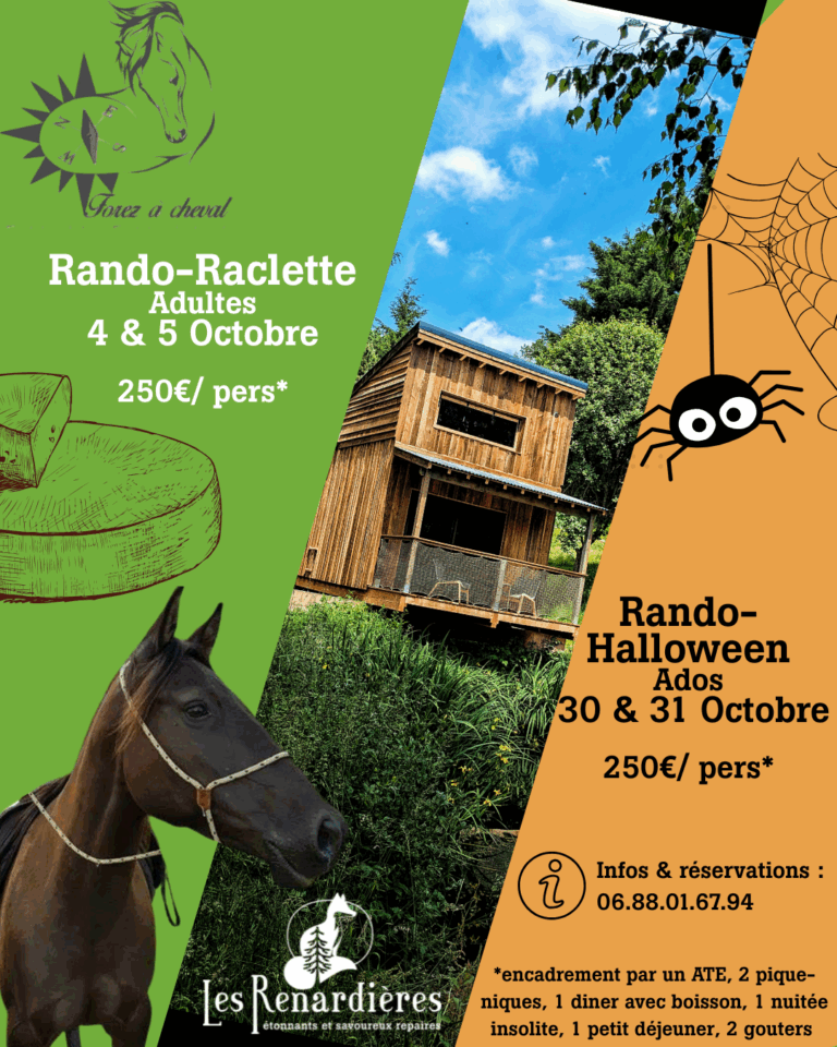 découverte ahut forez cheval randonnée gourmande