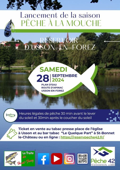 pêche tourisme usson en forez loire forez tourisme